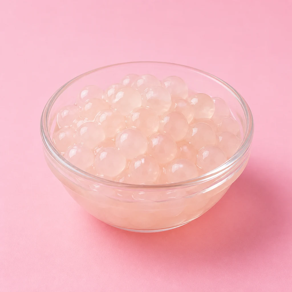 Popping boba litchi